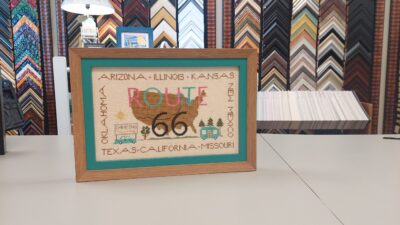 Rt. 66 cross stitch