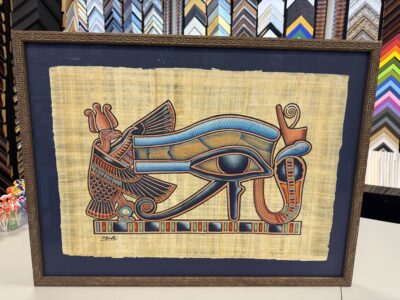 Eye of Horus navy matting (1)