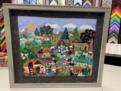 Peru fabric art